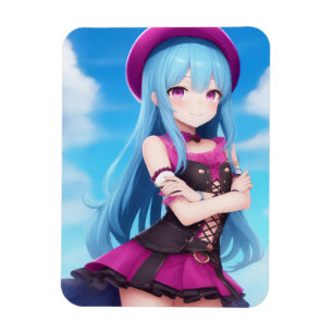 Magnet Flexible Anime Girl 007