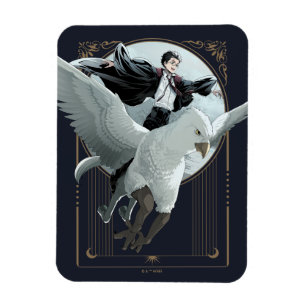 Magnet Flexible Anime HARRY POTTER™ Vol avec Buckbeak