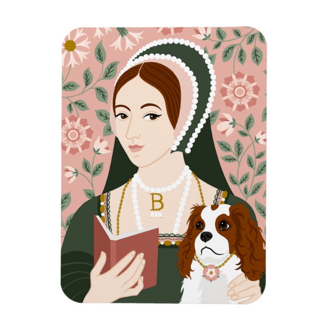 Magnet Flexible Anne Boleyn Illustration (Vertical)