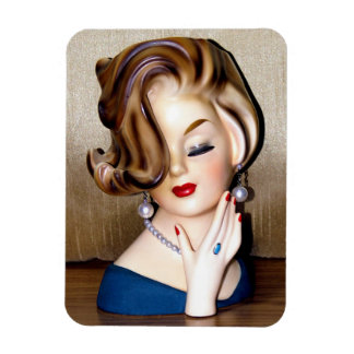 Magnet Flexible Anneau de cheveux en flip de la tête de la vintage