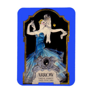 Magnet Flexible Années 1920 Leyendecker Arrow chemise et publicité