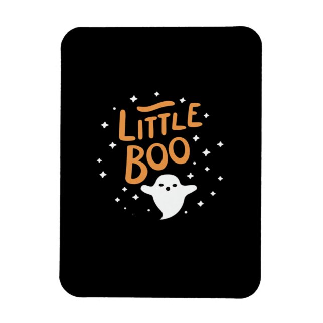 Magnet Flexible Annonce de grossesse Halloween mignonne (Vertical)