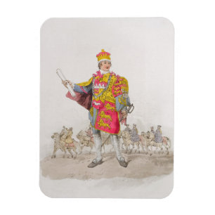 Magnet Flexible Annoncez, du "costume de la Grande-Bretagne",
