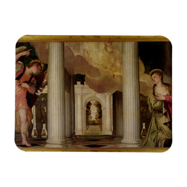 Magnet Flexible Annonciation, c.1551-53 (huile sur toile) (Horizontal)
