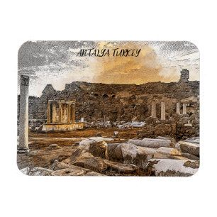 Magnet Flexible Antalya Turquie Voyage antique