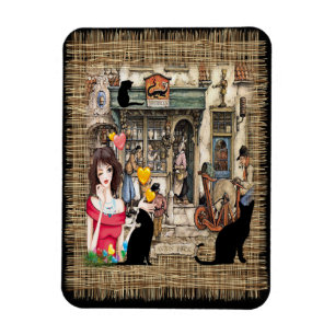 Magnet Flexible Anton Pieck - Magasin de chimiste