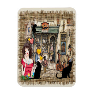 Magnet Flexible Anton Pieck - Magasin de chimiste