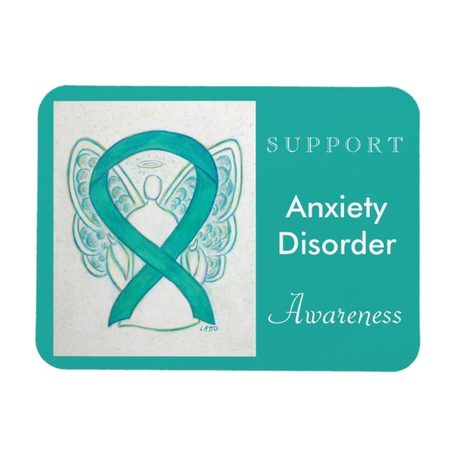 Magnet Flexible Anxiété Trouble Sensibilisation Angle Aimant Perso (Horizontal)