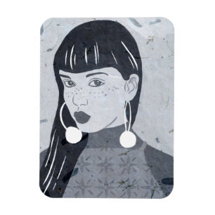 Magnet Flexible Aperçu du portrait nocturne