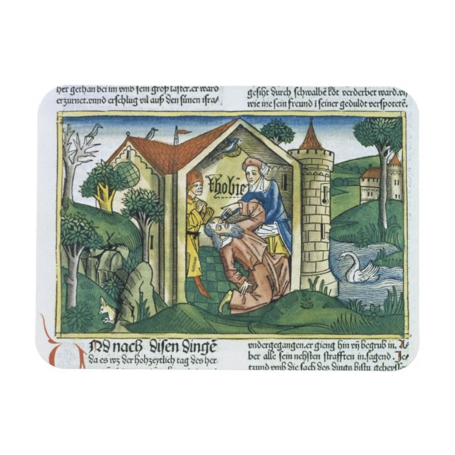 Magnet Flexible Apocrypha : Le Tobit est aveuglé par les gouttes d (Horizontal)