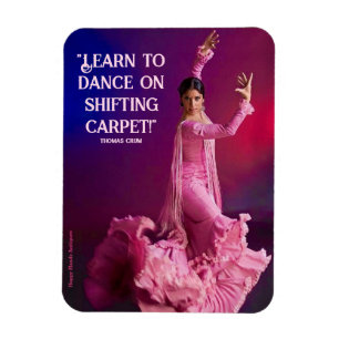 Magnet Flexible Apprenez à danser sur le tapis de déménagement