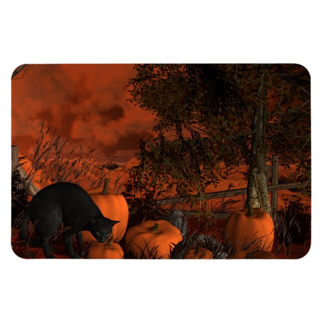 Magnet Flexible Approche d'Halloween (Horizontal)