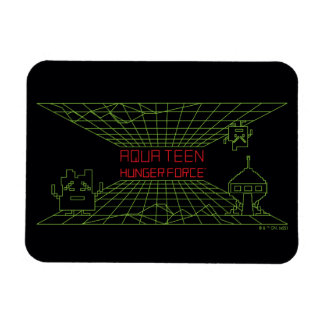 Magnet Flexible Aqua Ado Hunger Force Mooninites Logo du jeu