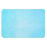 Aquarelle bleu turquoise Modèle blanc