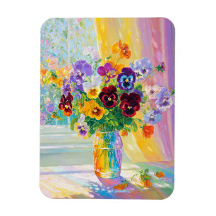 Magnet Flexible Aquarelle Florale 