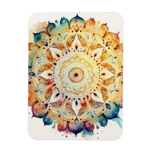 Magnet Flexible Aquarelle Mandala