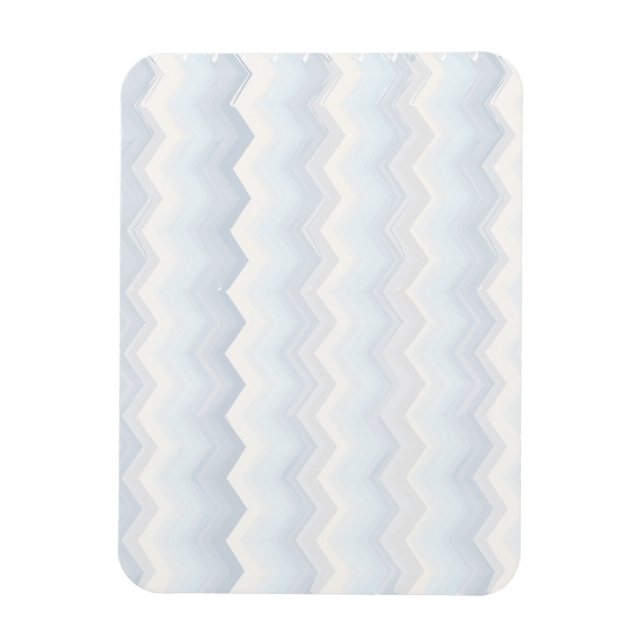 Magnet Flexible Aquarelle Ocean Shades Chevron (Vertical)