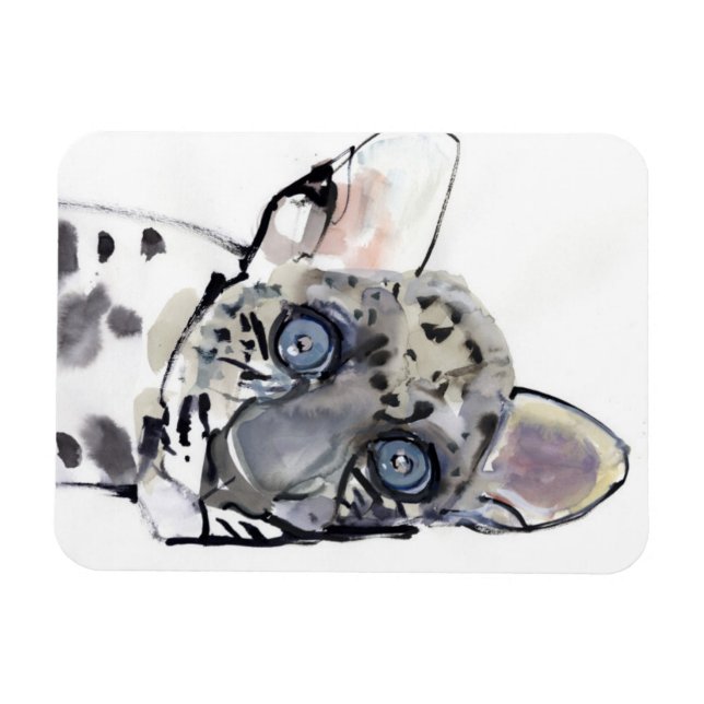 Magnet Flexible Arabian Leopard 2008 3 (Horizontal)