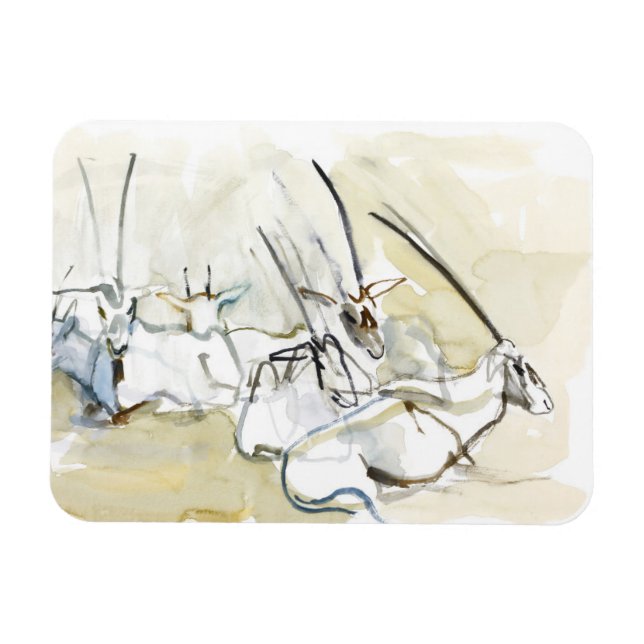 Magnet Flexible Arabian Oryx 2010 2 (Horizontal)