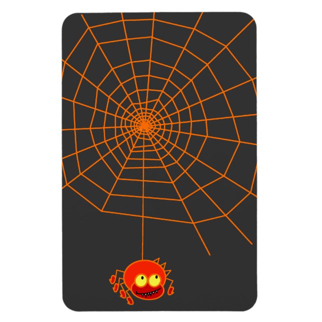 Magnet Flexible Araignée Web Halloween magnétique flexible (Vertical)