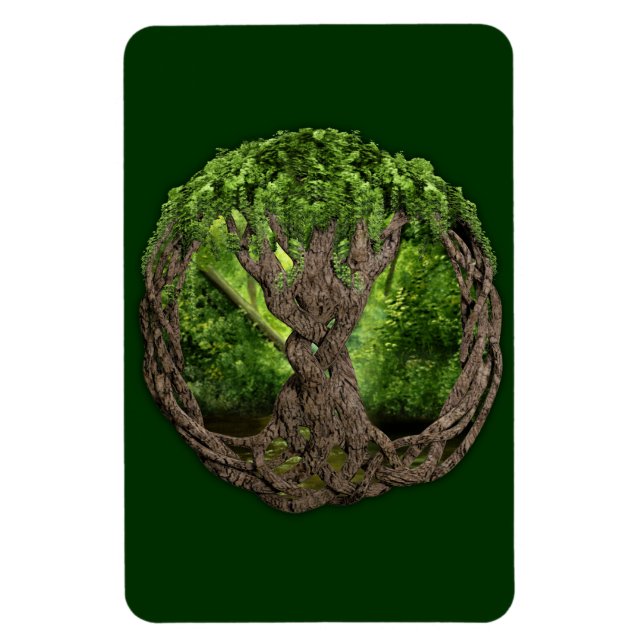Magnet Flexible Arbre Celtique De Vie (Vertical)