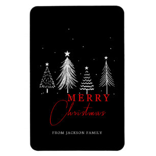 Magnet Flexible Arbre de pin de Noël simple et élégant