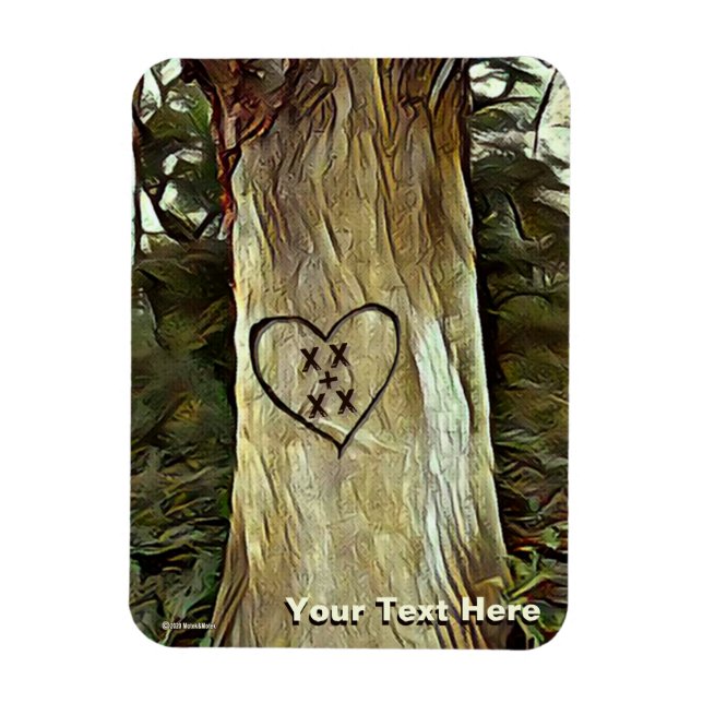 Magnet Flexible Arbre des amoureux (Vertical)