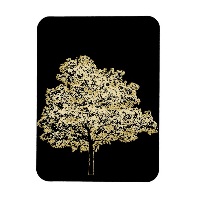 Magnet Flexible Arbre d'or Nature Art d'origine (Vertical)