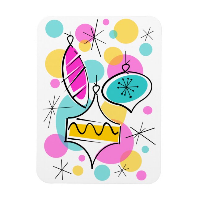 Magnet Flexible Arbre rétro Baubles aimant flexible vertical (Vertical)