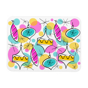 Magnet Flexible Arbre rétro Baubles aimant multi flexible