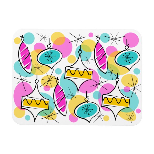 Magnet Flexible Arbre rétro Baubles aimant multi flexible (Horizontal)