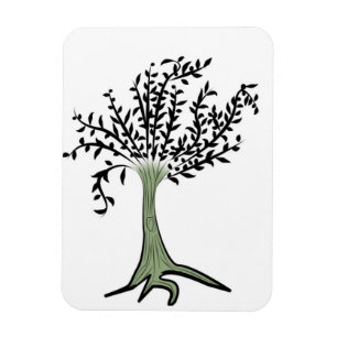 Magnet Flexible Arbre vert
