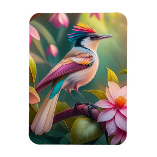 Magnet Flexible Arc en arc-en-ciel Jay Imaginaire Bird