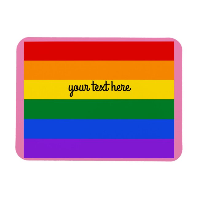 Magnet Flexible Arc-en-ciel no 1 (Horizontal)