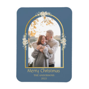 Magnet Flexible Arc floral minimaliste moderne Gris