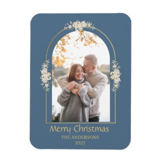 Magnet Flexible Arc floral minimaliste moderne Gris