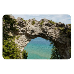 Magnet Flexible Arch Rock sur l'île Mackinac, Michigan