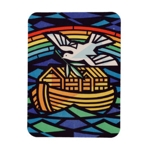 Magnet Flexible Arche de Noé avec l'Esprit Saint