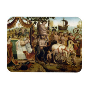 Magnet Flexible Ariane à Naxos, de l'histoire de Thésée (huile ou