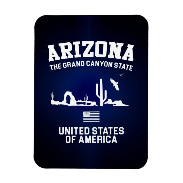 Magnet Flexible Arizona Le Grand Canyon State (Vertical)