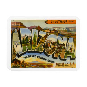 Magnet Flexible Arizona Vintage voyage