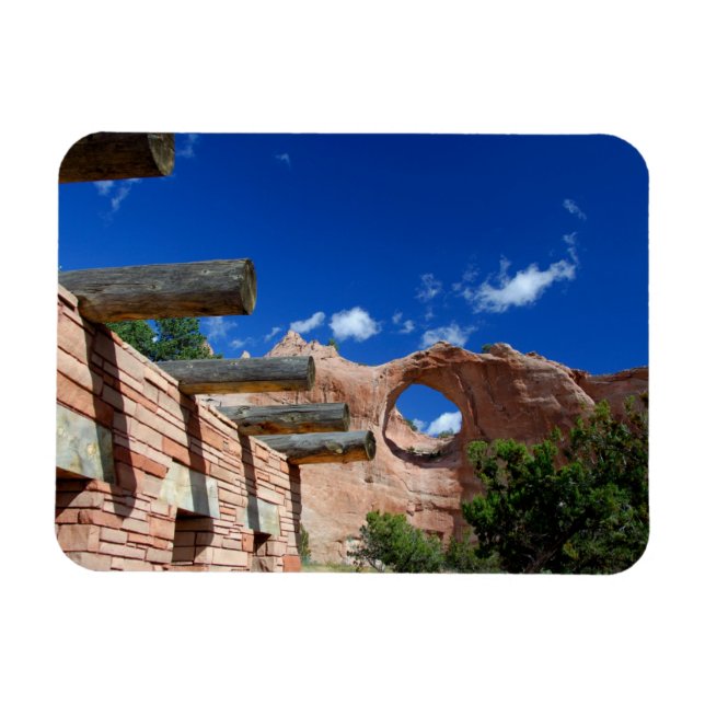 Magnet Flexible Arizona, Window Rock. Capitale des Navajos (Horizontal)