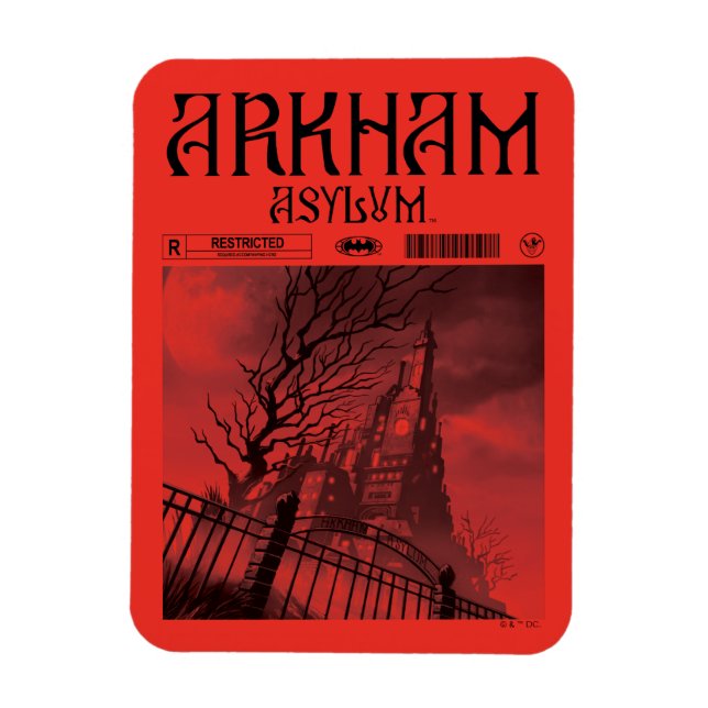 Magnet Flexible Arkham Asylum : Restreint (Vertical)