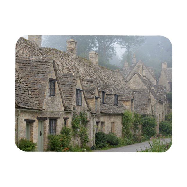 Magnet Flexible Arlington Row, Bibury, aimant photo rectangulaire (Horizontal)