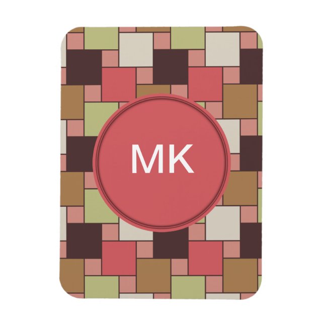 Magnet Flexible Armoire d'épices géométrique (Vertical)