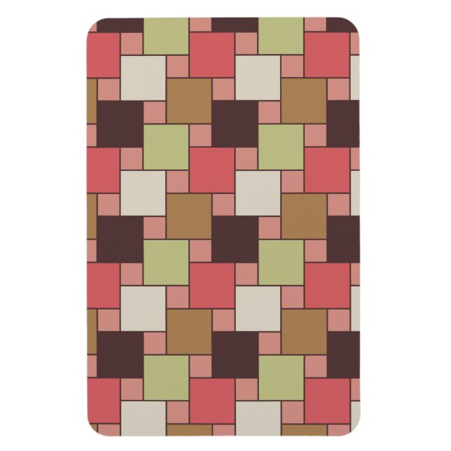 Magnet Flexible Armoire d'épices géométrique (Vertical)