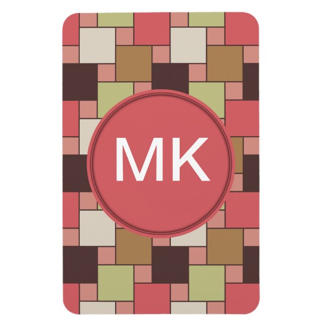 Magnet Flexible Armoire d'épices géométrique (Vertical)