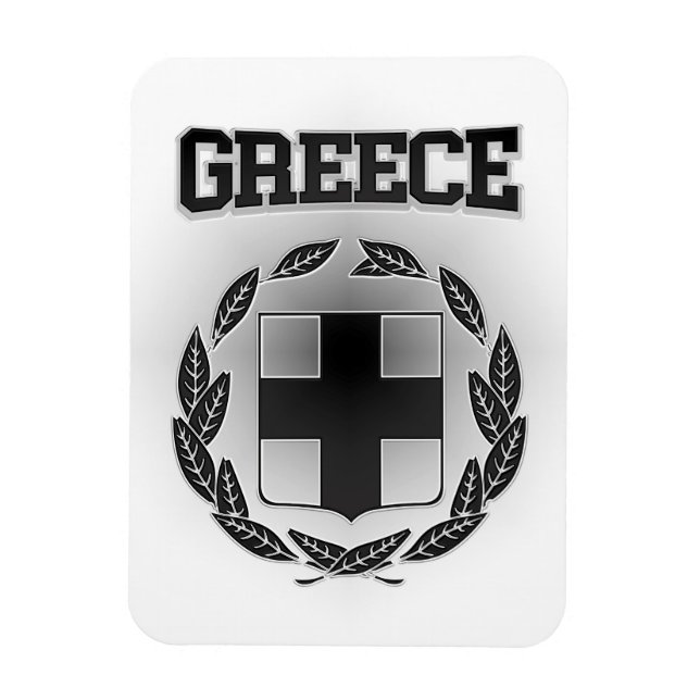 Magnet Flexible Armoiries de Grèce (Vertical)