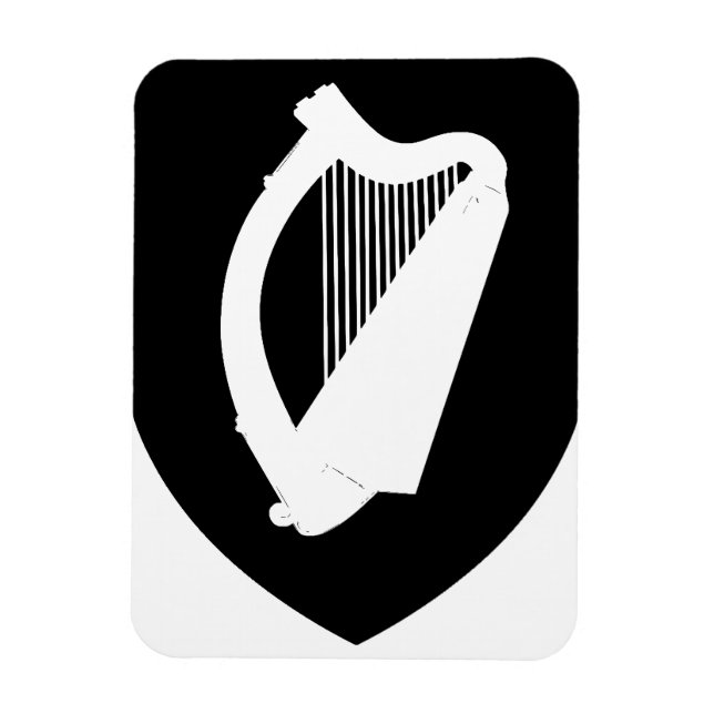 Magnet Flexible Armoiries de l'Irlande (Vertical)