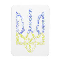 Armoiries de l'Ukraine trident motif de la spirale